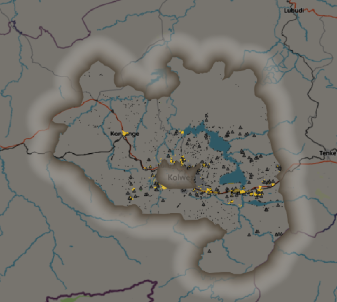 Luilu: A Scattered Region